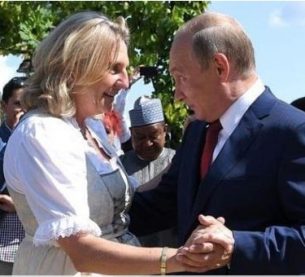 Танцувалата с Путин австрийска външна министърка става шеф в Роснефт