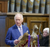 Чарлз III присъства на възпоменателна церемония в чест на Елизабет II