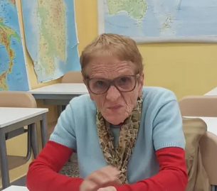 Италианка се върна в училище на 90 години