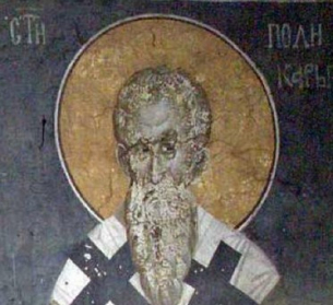 Св.  свещеномъченик Поликарп, епископ  Смирненски