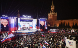 Над 80 хил. души участваха в концерт в Москва в чест на обединението на Крим с Русия