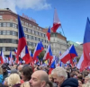 Десетки хиляди на протест в Прага за излизане от НАТО и ЕС и договори за газ с Русия