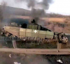 В мрежата се появиха кадри на колона от танкове «Леопард», пълзящи през калта в Украйна