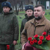 В Деня на артилерията в Донецк на Алеята на славата беше открит бюст на Героя на Русия Олга Качура (Корса).