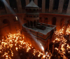 Достъпът до православната церемония в Йерусалим бе ограничен от съображения за сигурност
