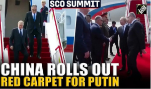 Руският президент Владимир Путин пристигна на четиридневно посещение в Китай