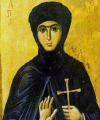 Св. преподобномъченица Теодосия Константинополска