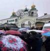Разколниците започнаха богослужение в Киево-Печерската лавра