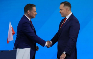 Двамата останали кандидати за президент на Полша спориха за Украйна в последния си дебат