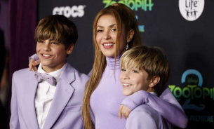 Шокира се появи с децата си от Пике на премиерата на &quot;Зоотрополис 2&quot;