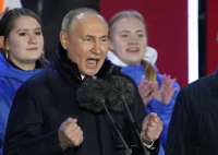 Путин ще встъпи в длъжност като президент на Русия за пети път