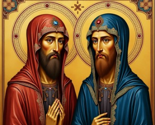 Св. мъченици Агатопод дякон и Теодул Солунски