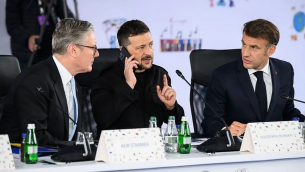 Лидерите на Германия, Франция и Великобритания обсъдиха американския план със Зеленски