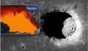 Огромна пещера на Луната може да приюти бъдещи астронавти