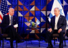 Джо Байдън: Зададох трудни въпроси на Нетаняху