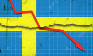 Шведската икономика изпадна в рецесия