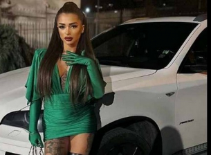 Конфискуваха &quot;Мерцедес AMG&quot; за 120 бона от наглата &quot;Мис Силикон&quot; Катрин Йорданова