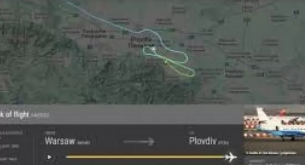 Обрат: От Flightradar24 отричат самолета на Урсула фон дер Лайен да е изпитал смущение на GPS-а