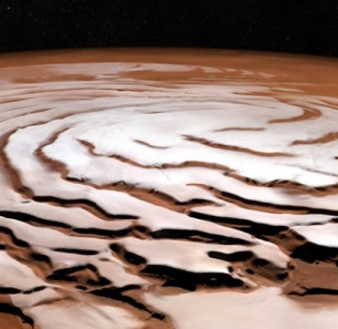 Марсианска „торта“ показва промените в климата