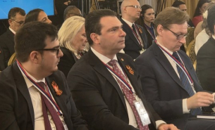 Калоянчо Паргов на форум в Москва