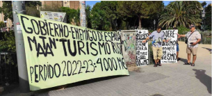 В Испания избухнаха срещу нацизма на Зеленски: Стига назицъм, искаме руски туристи