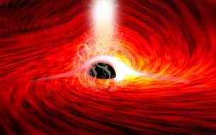 Астрономи видяха задната част на черна дупка. Потвърдиха теорията на Айнщайн
