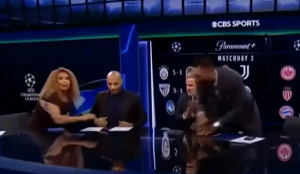 Гаф в ефир: Роклята на водеща се скъса по време на предаване