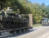 Танкове и бойни самолети близо до границата с Косово