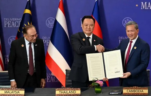 Тръмп в ролята на миротворец и между Тайланд и Камбоджа